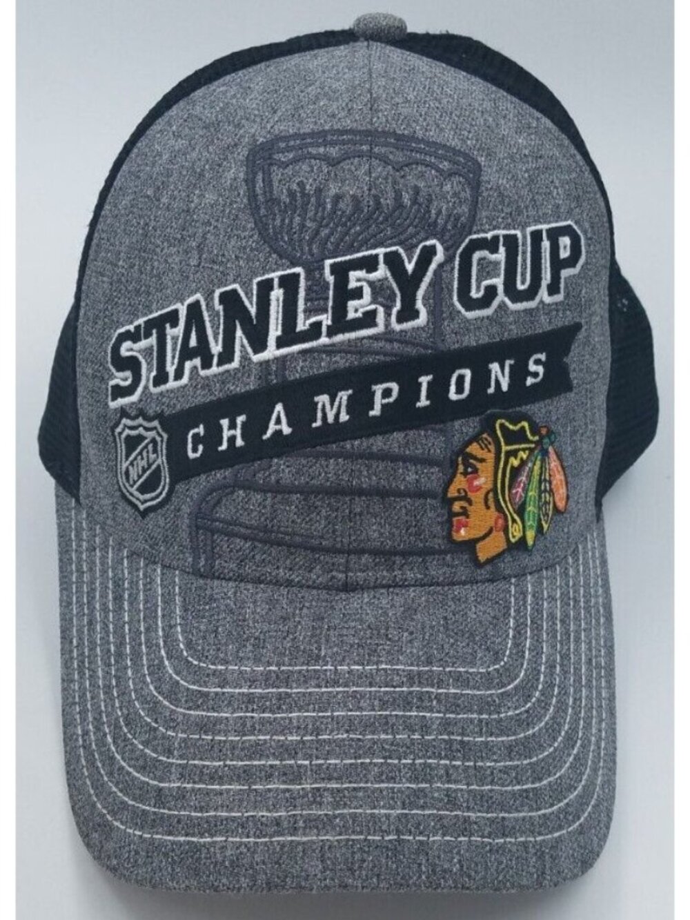 Chicago Blackhawks NHL Stanley Cup Champions Reebok Center Ice Snapback Hat Cap